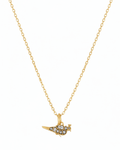 Gilded Finch Pendant