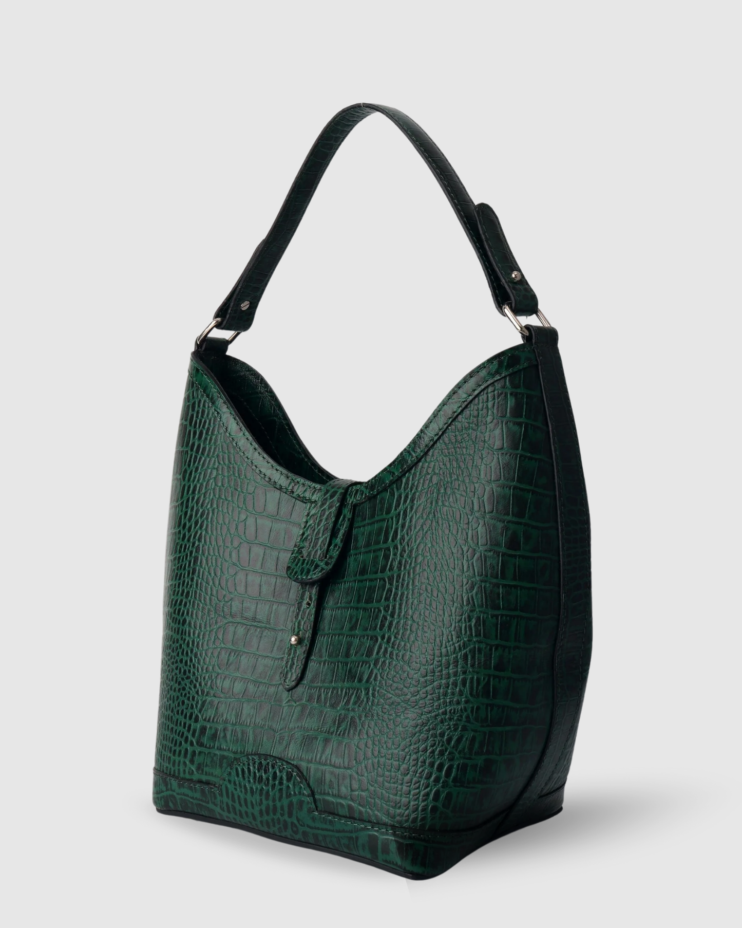 Crescent Barrel in Forest Green