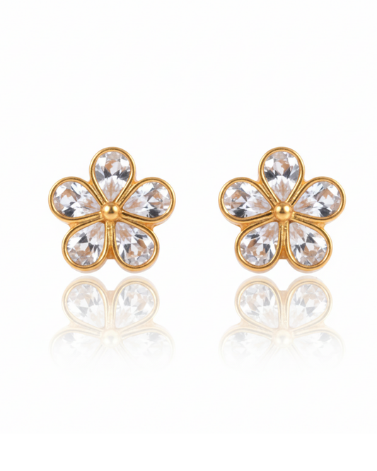 Royal Jasmine (Mogra) Studs
