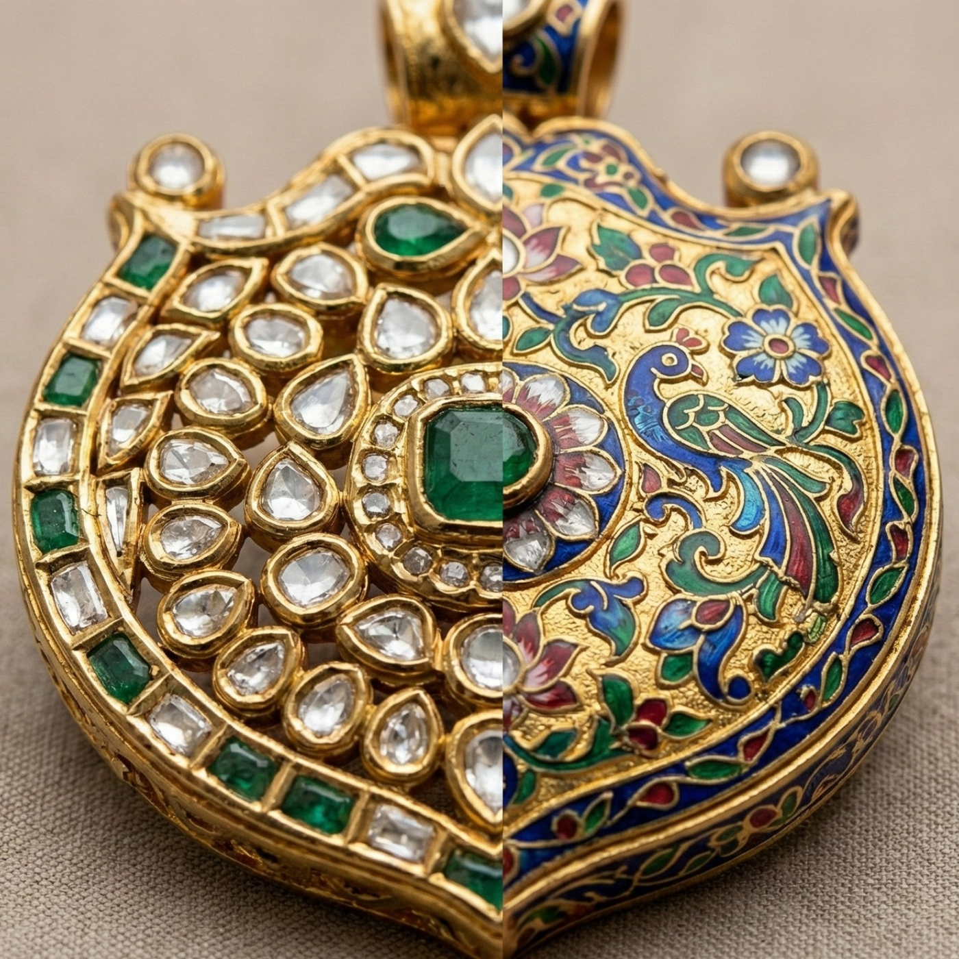 Kundan & Meenakari