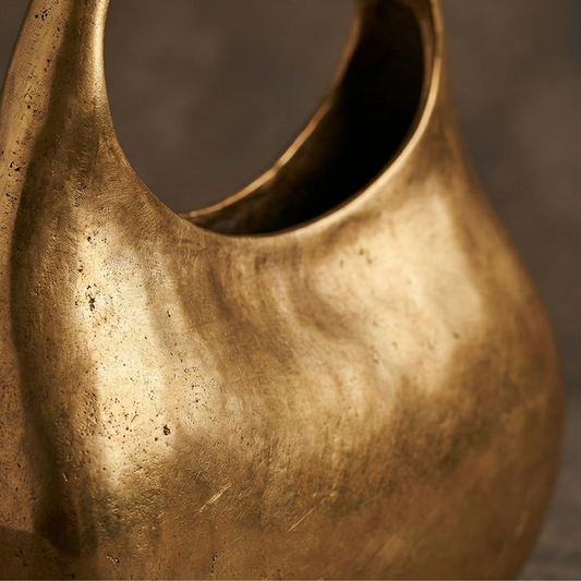 Hand-Cast Brass Bags