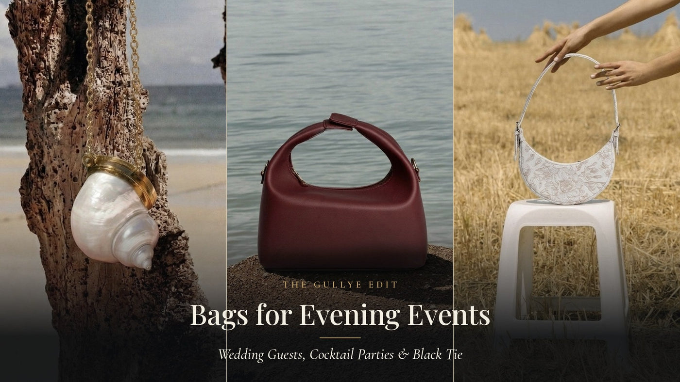 Top Handbags & Clutch Bags for Evening Events — Gullye Journal banner