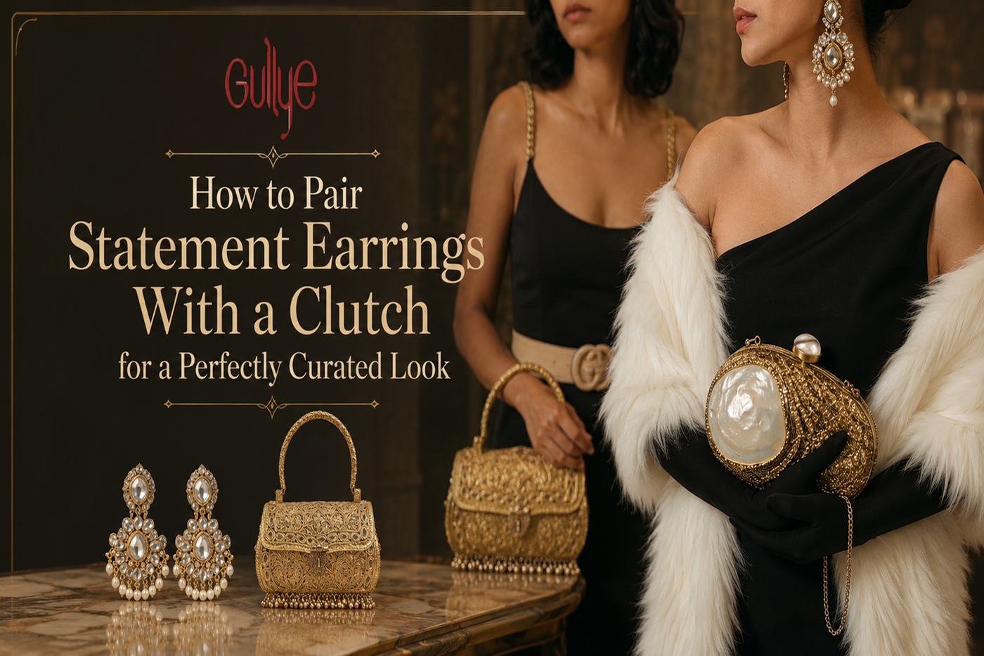 How to Pair Statement Earrings With a Clutch for a Perfectly Curated Look