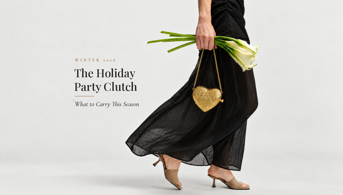 The Holiday Party Clutch: What to Carry This Season (2026)