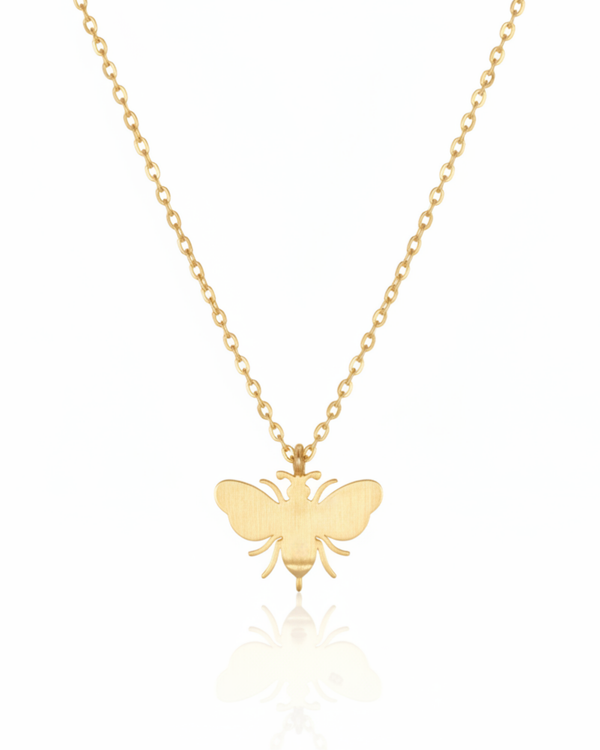 Imperial Bee Pendant, three-quarter view