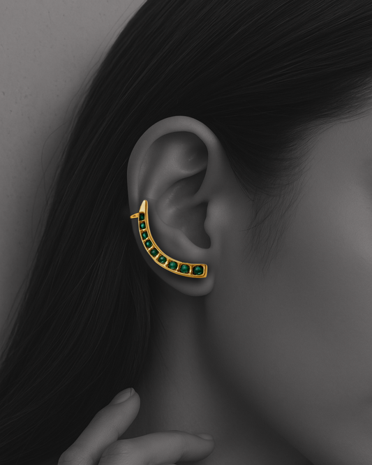 Azure Arc Ear Cuff