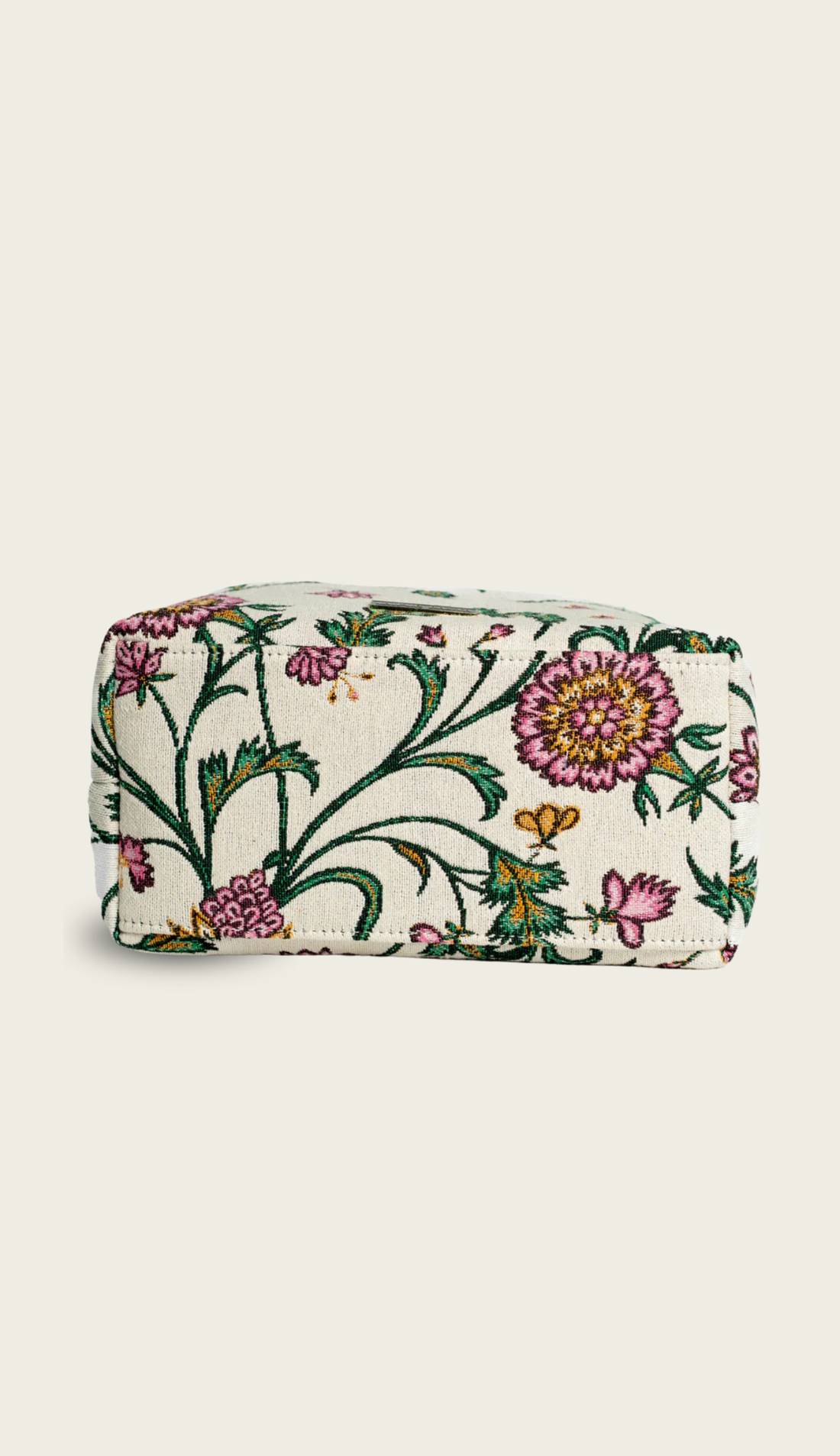 The Peony handbag, side profile