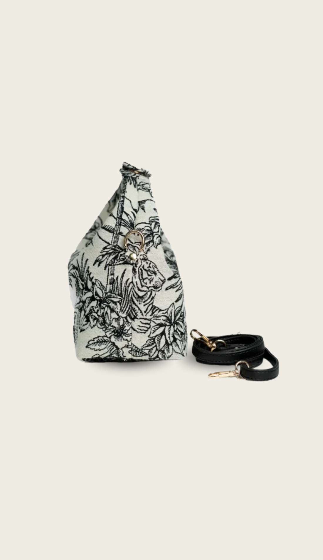 The Toile handbag, back view