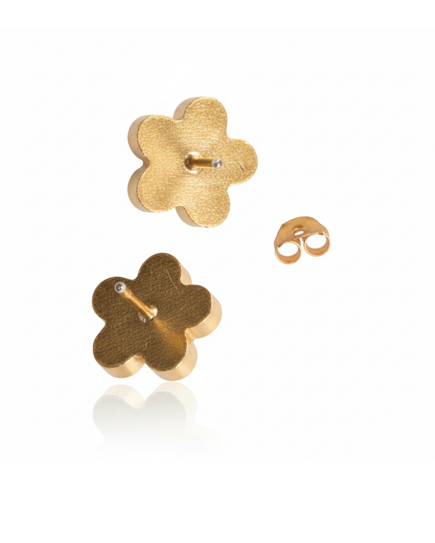 Jasmine (Mogra) Emerald Studs