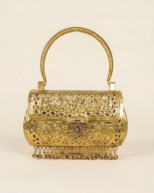 The Lattice Jali Box Bag